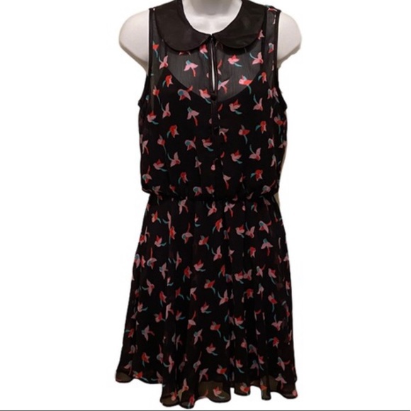 B Darlin Dresses & Skirts - B.Darlin sleeveless Peter Pan collar button dress